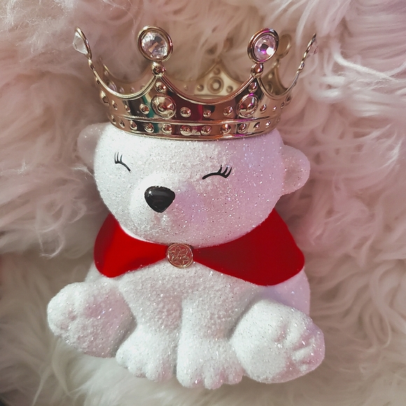 Polar Bear Prince Single-wick Candle Pedestal - Picture 1 of 5